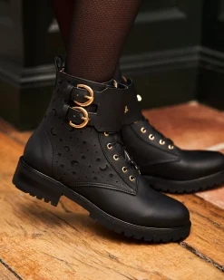 Minuit sur Terre Bottines Plates<Bastide Noir