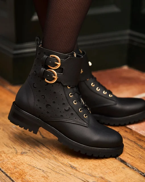 Minuit sur Terre Bottines Plates<Bastide Noir