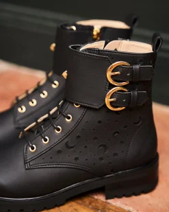 Minuit sur Terre Bottines Plates<Bastide Noir