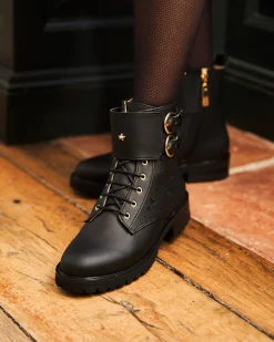 Minuit sur Terre Bottines Plates<Bastide Noir
