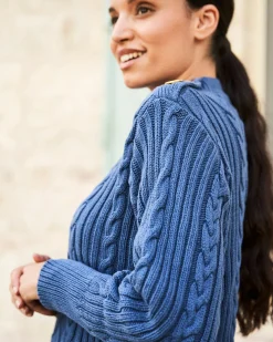 Minuit sur Terre Pulls & Gilets<Boréal Bleu Glacier