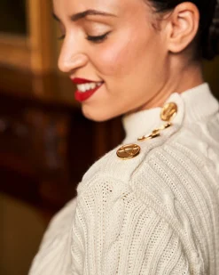 Minuit sur Terre Pulls & Gilets<Boréal Écru