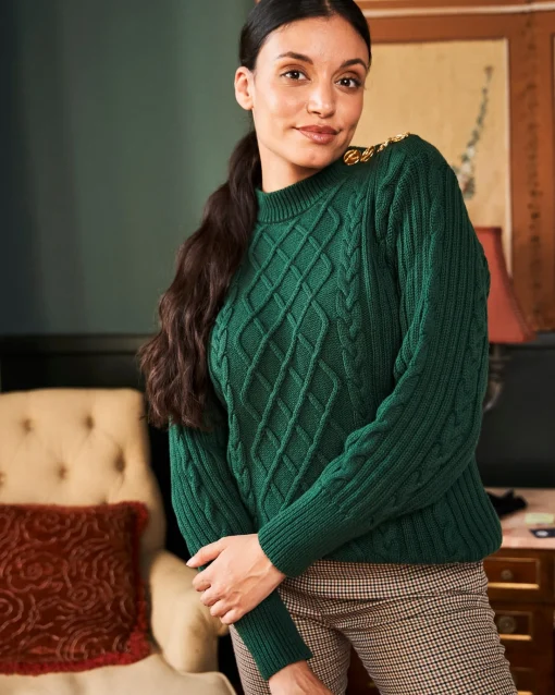 Minuit sur Terre Pulls & Gilets<Boréal Vert Forêt