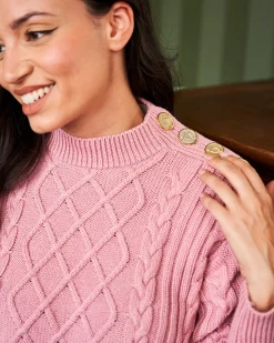 Minuit sur Terre Pulls & Gilets<Boréal Vieux Rose