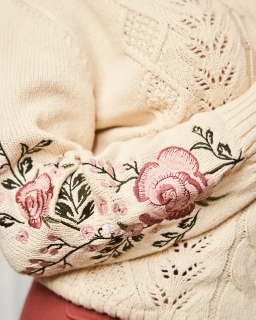 Minuit sur Terre Pulls & Gilets<Brume Écru