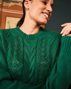 Minuit sur Terre Pulls & Gilets<Brume Vert