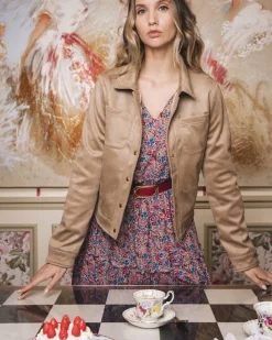 Minuit sur Terre Vestes & Manteaux<Camille Beige