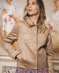 Minuit sur Terre Vestes & Manteaux<Camille Beige
