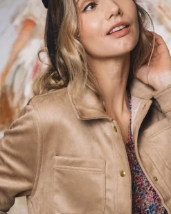 Minuit sur Terre Vestes & Manteaux<Camille Beige