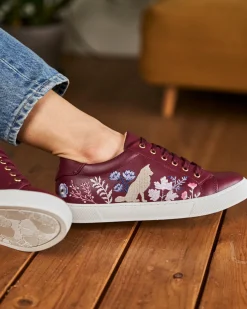 Minuit sur Terre Baskets<Cannelle Bordeaux