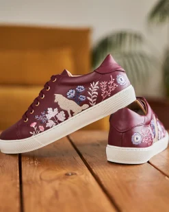 Minuit sur Terre Baskets<Cannelle Bordeaux