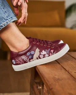 Minuit sur Terre Baskets<Cannelle Bordeaux