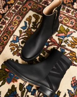 Minuit sur Terre Bottines Plates<Catimini Noir
