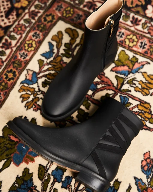 Minuit sur Terre Bottines Plates<Catimini Noir