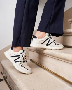 Minuit sur Terre Chaussures<Chamois Bleu Minuit