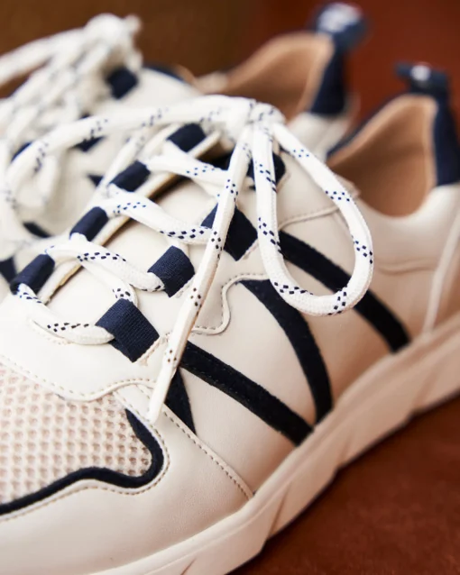 Minuit sur Terre Chaussures<Chamois Bleu Minuit