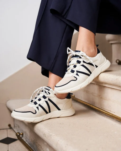 Minuit sur Terre Chaussures<Chamois Bleu Minuit