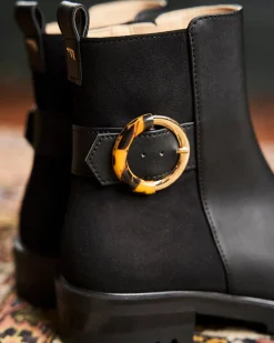 Minuit sur Terre Bottines Plates<Dédale Noir