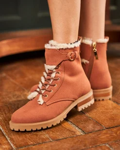 Minuit sur Terre Bottines Plates<Durham Expresso