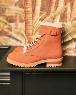 Minuit sur Terre Bottines Plates<Durham Expresso