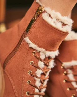 Minuit sur Terre Bottines Plates<Durham Expresso