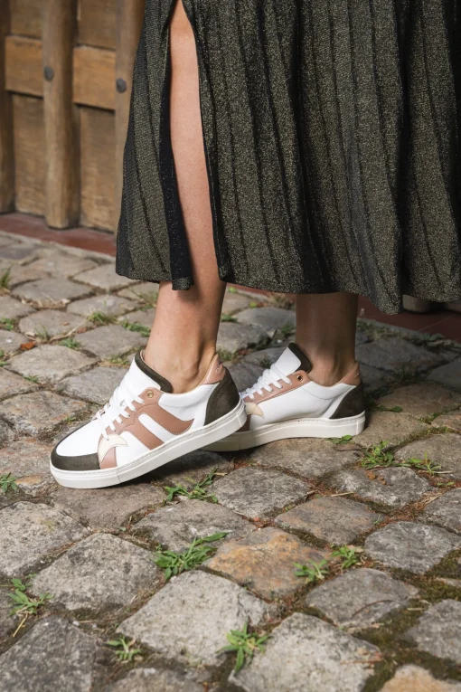 Minuit sur Terre Baskets<Empreinte Magnolia