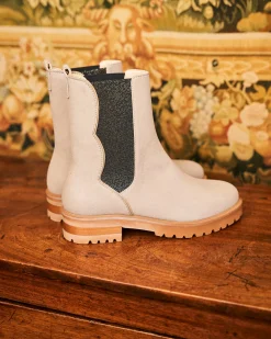 Minuit sur Terre Bottines Plates<Fugace Taupe