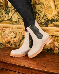 Minuit sur Terre Bottines Plates<Fugace Taupe