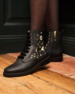 Minuit sur Terre Bottines Plates<Galaxie Astro