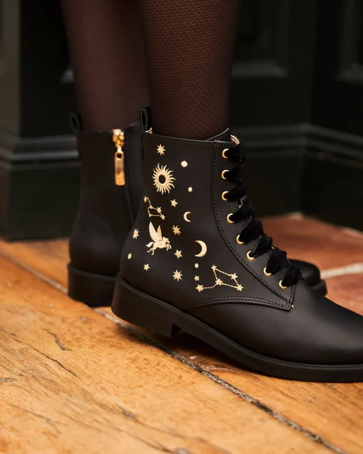 Minuit sur Terre Bottines Plates<Galaxie Astro