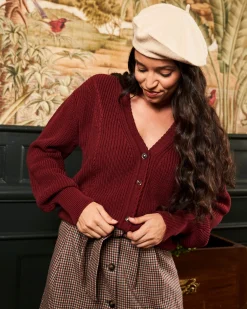Minuit sur Terre Pulls & Gilets<Givre Bordeaux