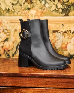 Minuit sur Terre Bottines À Talons<Hercule Noir