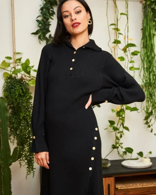 Minuit sur Terre Pulls & Gilets<Highlands Noir