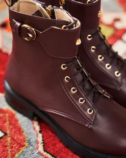 Minuit sur Terre Bottines Plates<Jupiter Chocolat
