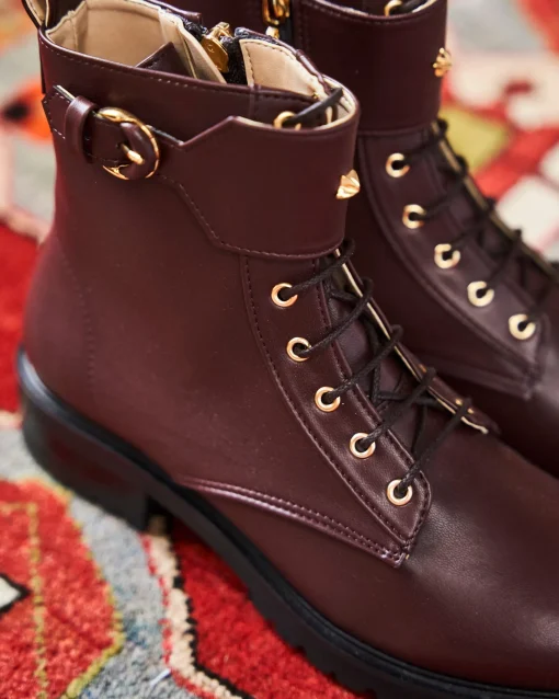 Minuit sur Terre Bottines Plates<Jupiter Chocolat