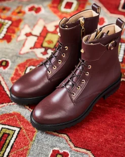 Minuit sur Terre Bottines Plates<Jupiter Chocolat