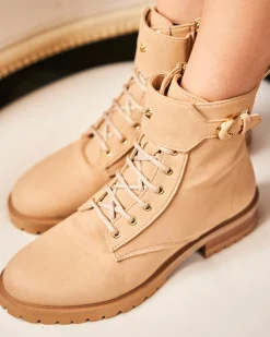 Minuit sur Terre Bottines Plates<Jupiter Latte
