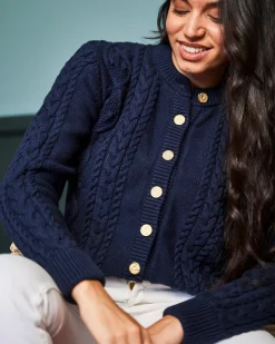 Minuit sur Terre Pulls & Gilets<Nuage Bleu Minuit