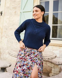 Minuit sur Terre Pulls & Gilets<Orage Bleu Minuit