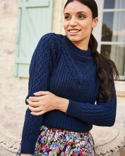 Minuit sur Terre Pulls & Gilets<Orage Bleu Minuit