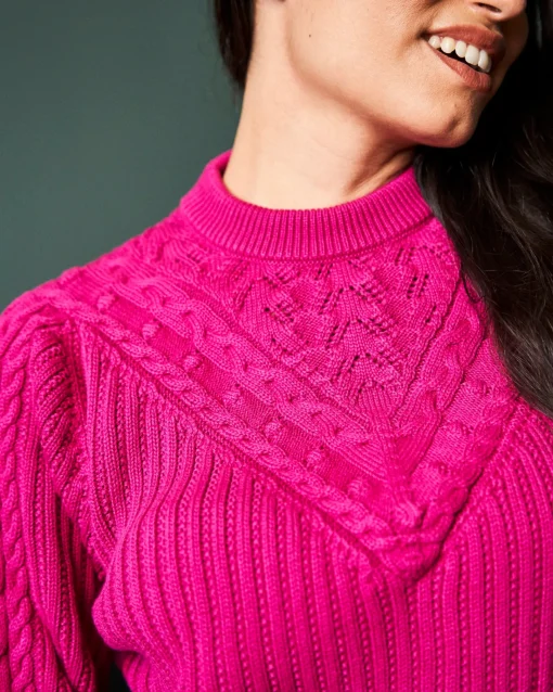 Minuit sur Terre Pulls & Gilets<Orage Hibiscus