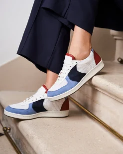 Minuit sur Terre Chaussures<Orient Bleu Brique