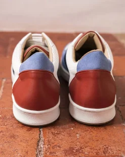 Minuit sur Terre Chaussures<Orient Bleu Brique