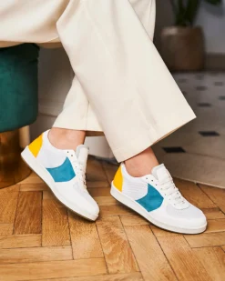 Minuit sur Terre Chaussures<Orient Safran Jade