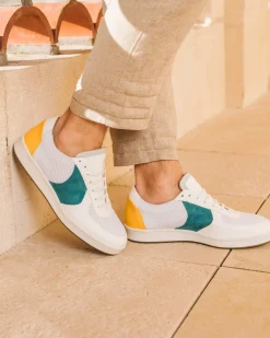 Minuit sur Terre Chaussures<Orient Safran Jade