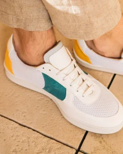 Minuit sur Terre Chaussures<Orient Safran Jade