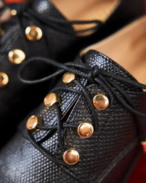 Minuit sur Terre Mocassins & Derbies<Piccadilly Noir Python