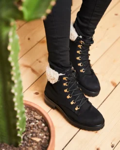 Minuit sur Terre Bottines Plates<Pollux Noir
