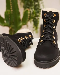 Minuit sur Terre Bottines Plates<Pollux Noir