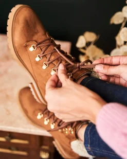 Minuit sur Terre Bottines Plates<Pollux Noisette